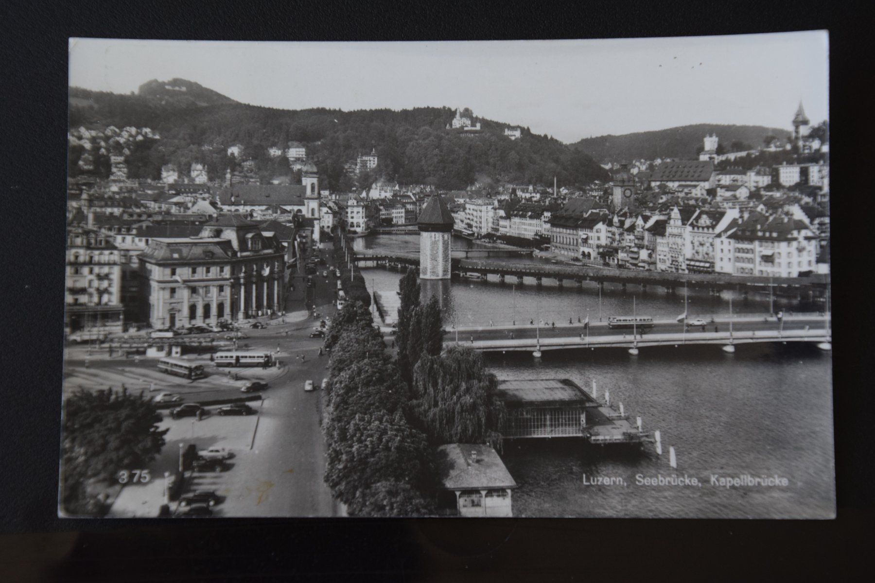 Cartes postales: AK Luzern, Bahnhofplatz 1959 – D'occasion à Luzern par CH2018