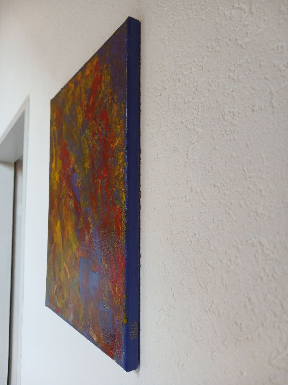 Dipinti: Painting: "Fired Up", canvas frame, 30 x 40 cm – Nuovo e nell'imballaggio originale da Turbenthal venduto da viw_48fr 2