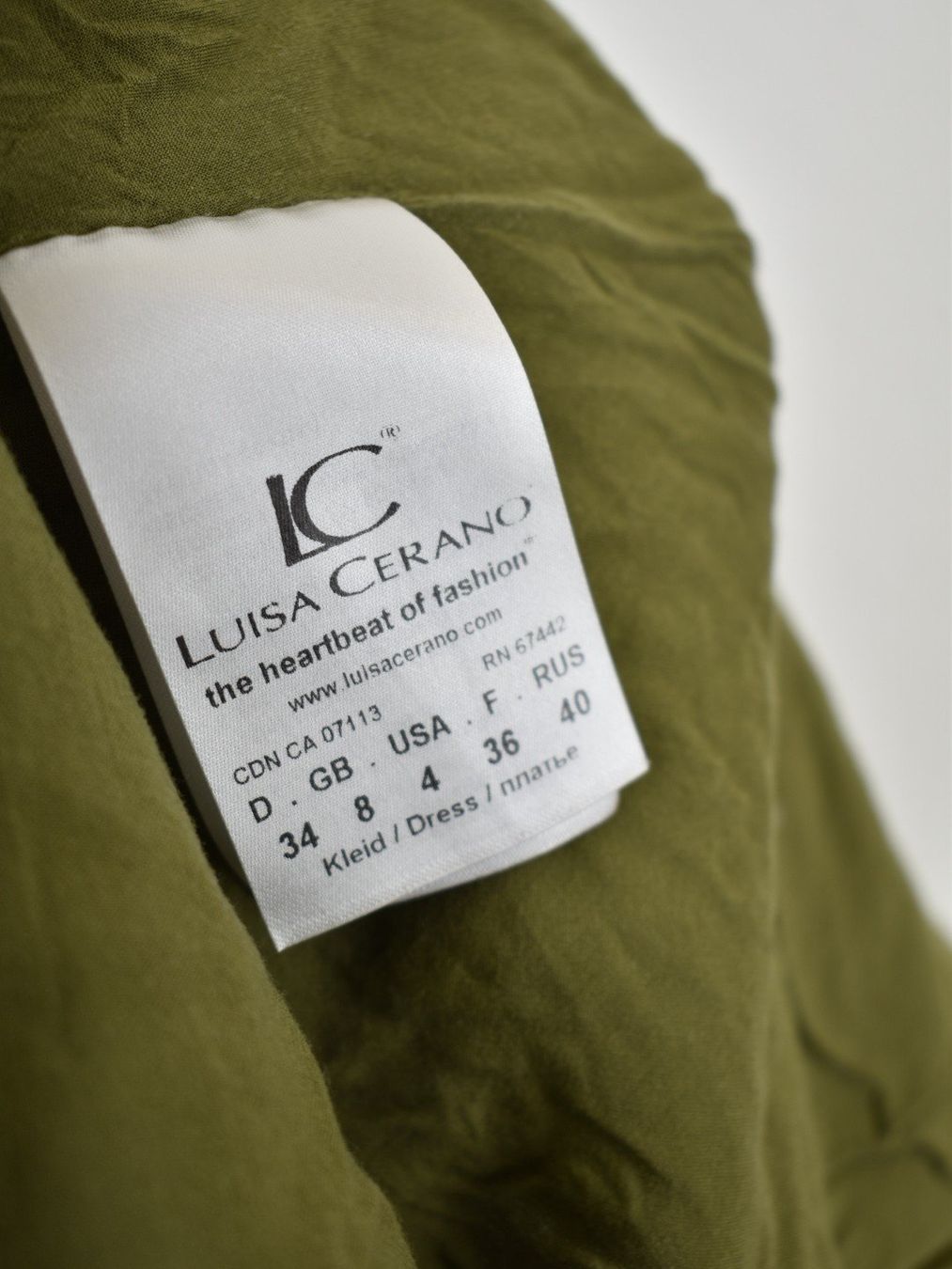 Luisa Cerano Vestiti: Luisa Cerano Kleid, Gr.34, 100% Ramie – Usato da Nürensdorf venduto da 2ND_STORY 6