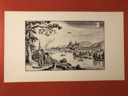 Schönes Bild Thun,Druck nach Alte Stich