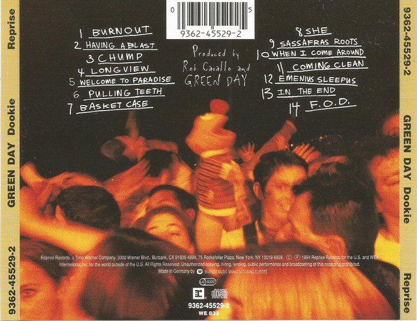 CD: CD Green Day - Dookie (1994) – Usato da Möriken AG venduto da mineralia 1