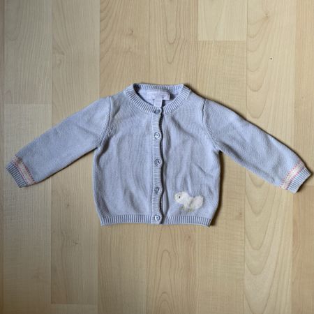 The White Company Cardigan - Size 3-6 Months - Pastel Blue