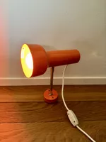 Wandleuchte Metall Orange Retro Design