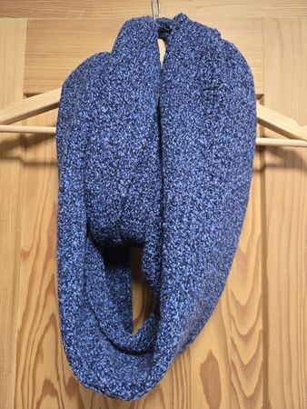 Warmer Winterschal Loop-Schal GANT blau kuschelig