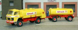 1:87 Saurer Roskopf HZ Tankwagen / Zisterne  Huber Shell