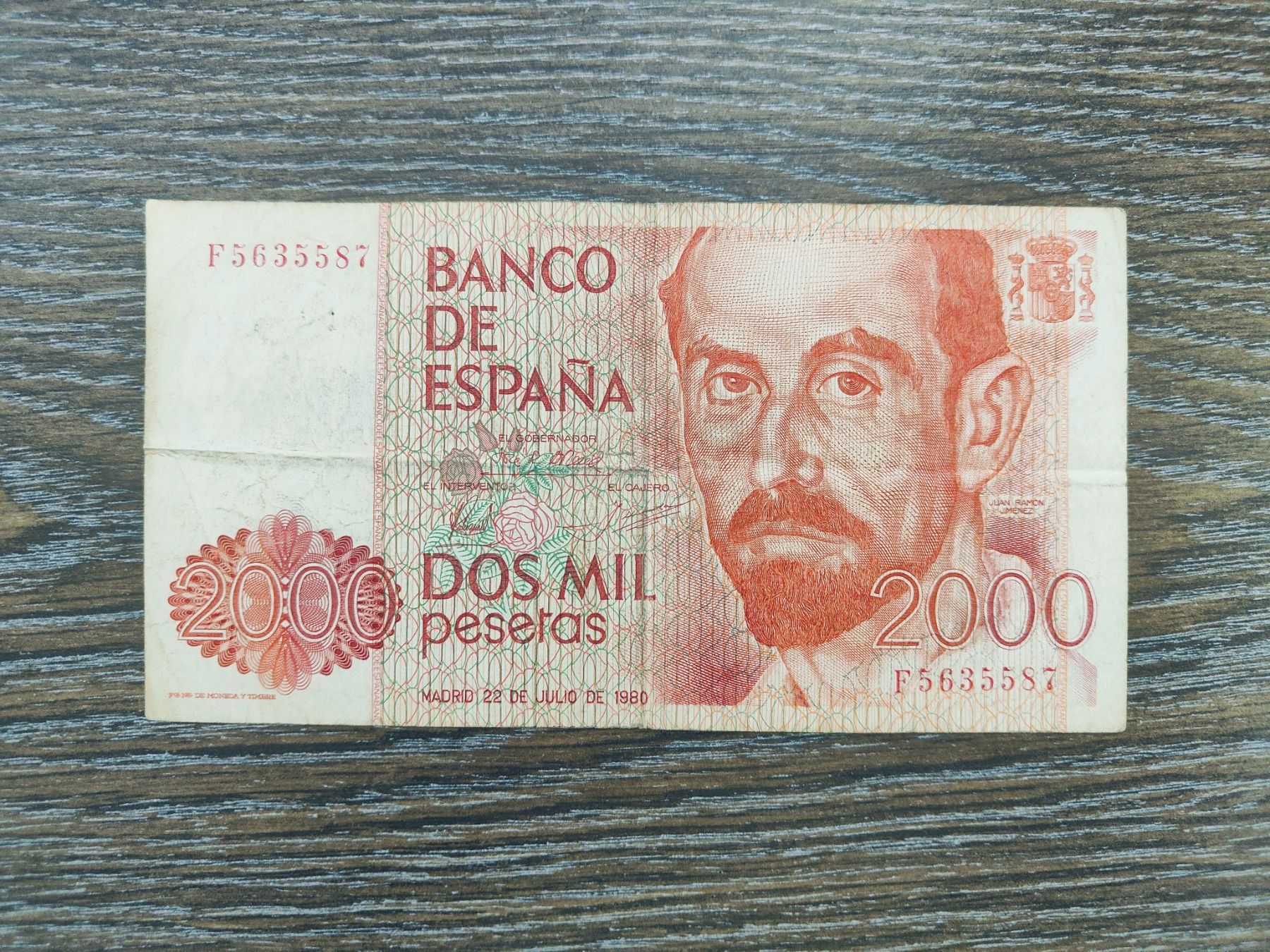 Banconote: Spanien 2'000 Pesetas 1980 !!!!!!! – Usato da Flaach venduto da Lonzo99
