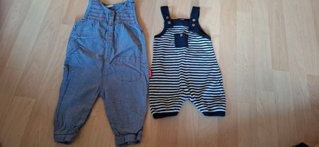 2 Latzhosen, Alana, Gr. 62 und 68