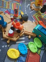 Bob der Baumeister Baustelle mit kinetischem Sand gebraucht