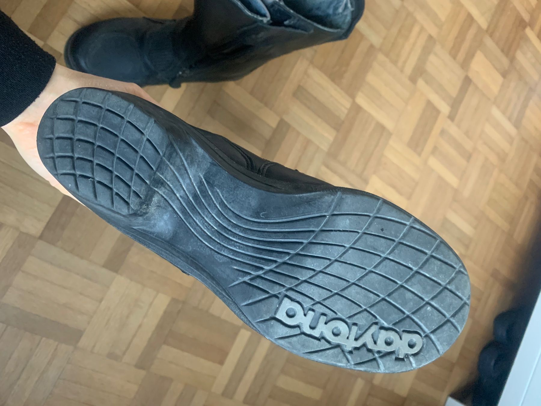 Chaussures femmes: Motoradstiefel mit erhöhtem Absatz – D'occasion à Winterthur par Wellenreiter88 6