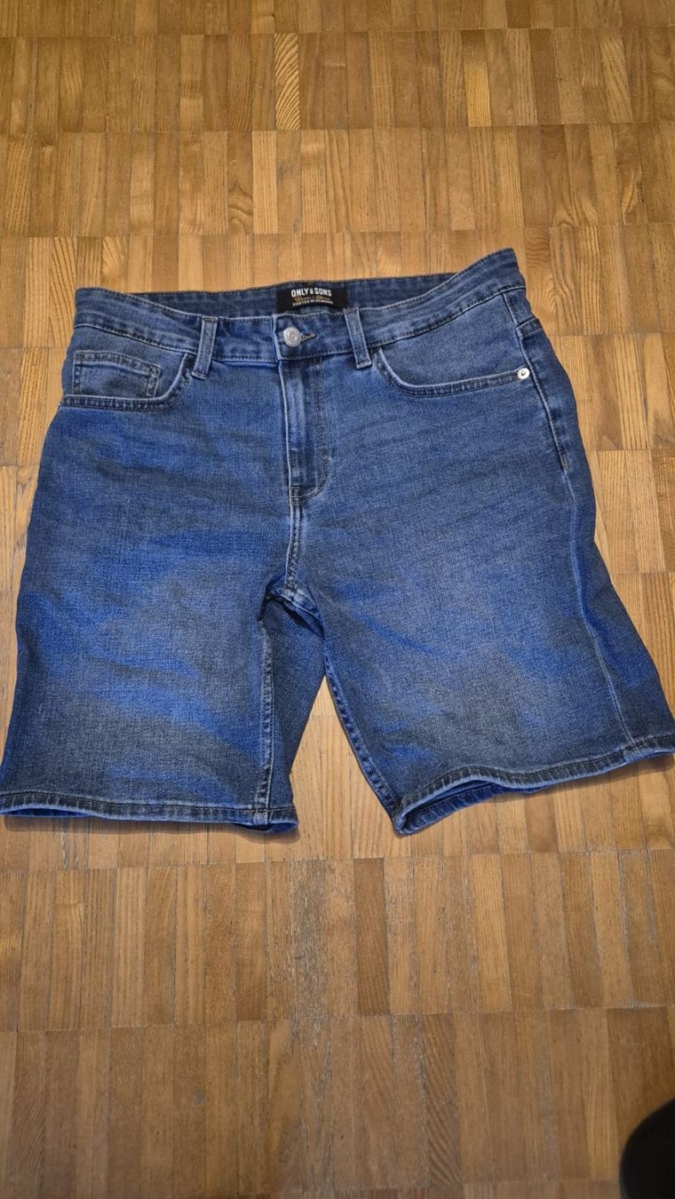 Jeans: Only&Sons ONSWEFT 2 PACK Jeans Shorts medium blue/light blue – Neu (gemäss Beschreibung) aus Egg b. Zürich von yan_6728 4
