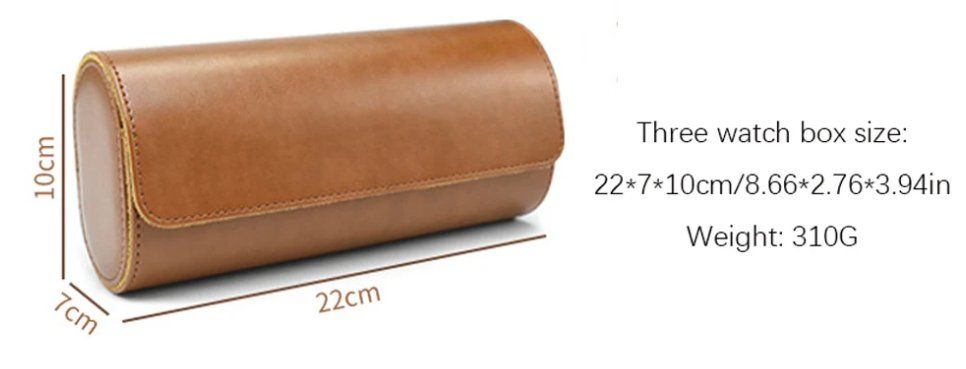 Boîtes de montres: ✅ NEU Uhrenetui Reisebox 3 Fächer – Neuf avec emballage d'origine à Wittenbach par ChinaSeidenstrasse 1