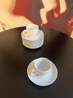 Espresso Tassen mit Unterteller, Preis für 8 Stück, Neu