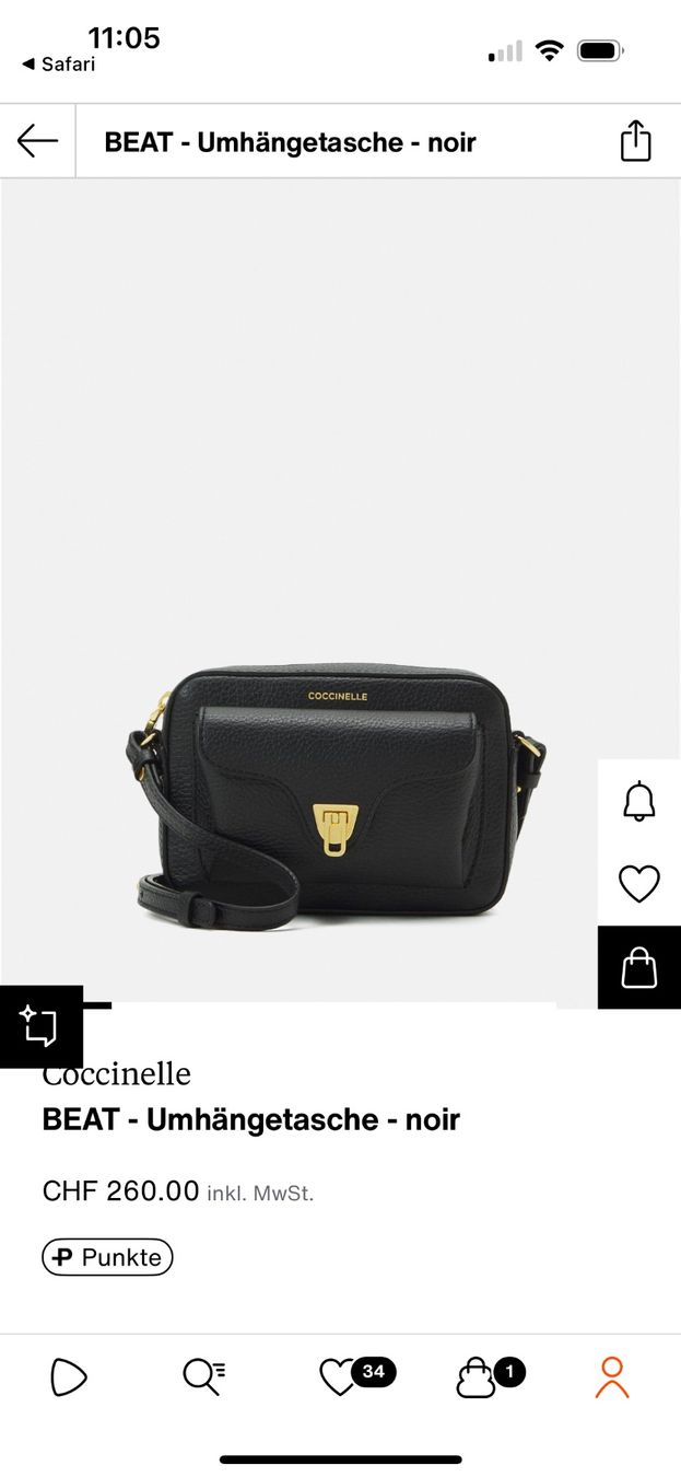 Coccinelle Sacs femmes: Coccinelle Handtasche, schwarz – D'occasion à Schönenberg ZH par CorsoBaccarini 5