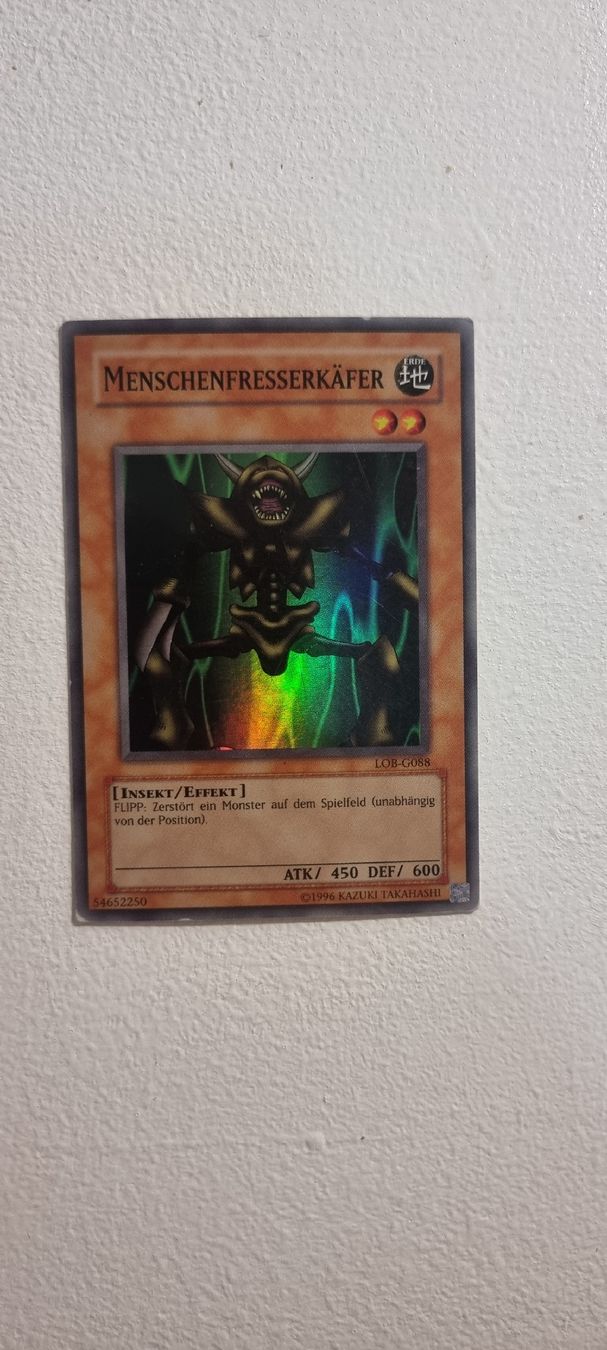 Cartoline: Yugioh  Menschendeesserkäfer – Usato da Suhr venduto da qkr_62qb
