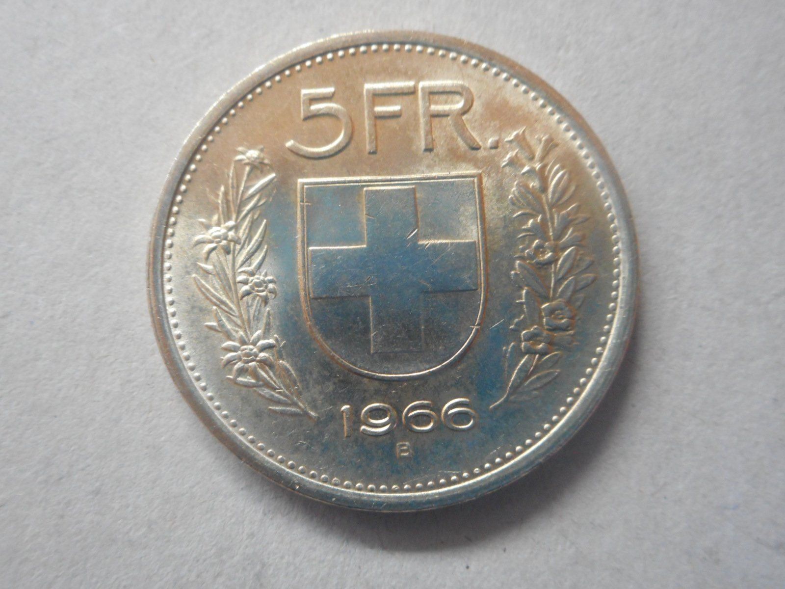 Toutes les monnaies: 5 Fr. 1966 silber – D'occasion à Kriegstetten par pizlad2010
