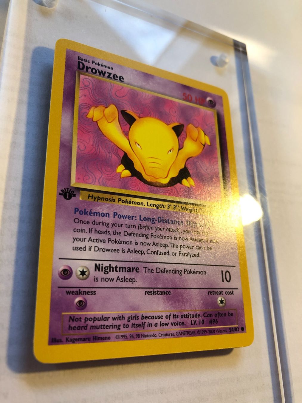Cartes à collectionner: Drowzee 1st Team Rocket - MINT - ab 1.- – D'occasion à Giubiasco par dan_pr8b 1
