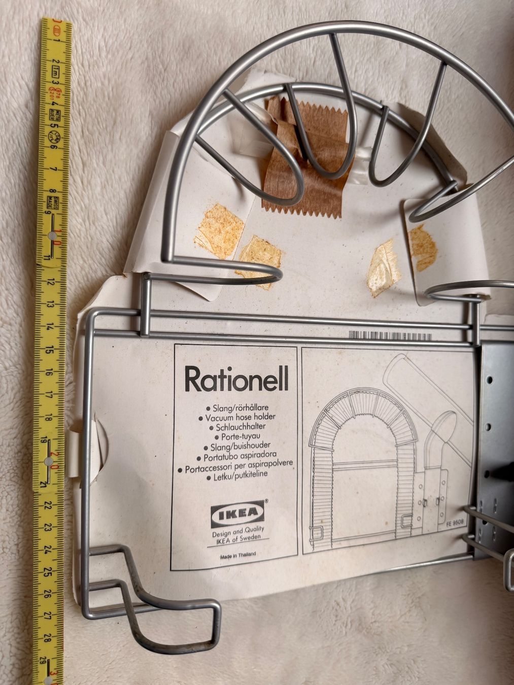 Ikea Supporti a parete: Vacuum hose holder - Ikea - Antik – Nuovo e nell'imballaggio originale da Würenlos venduto da Abracadabra26 4