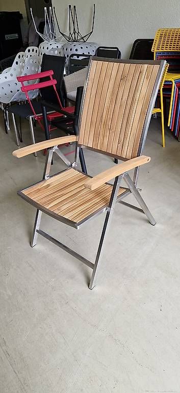 Sedie: Gartenstuhl Klappbar Teak 50% Rabat – Usato da Lützelflüh-Goldb venduto da Rampenverkauf_72_ 3