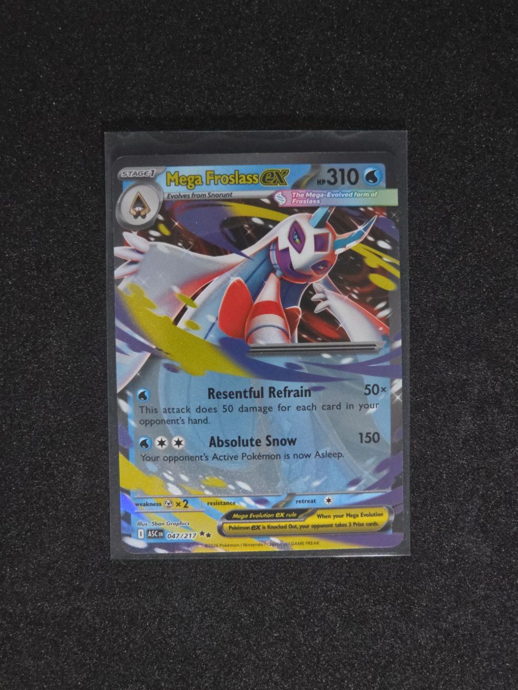Pokémon Carte collezionabili: Mega Froslass ex - ASC-47 – Nuovo (secondo la descrizione) da St. Gallen venduto da CardZelo