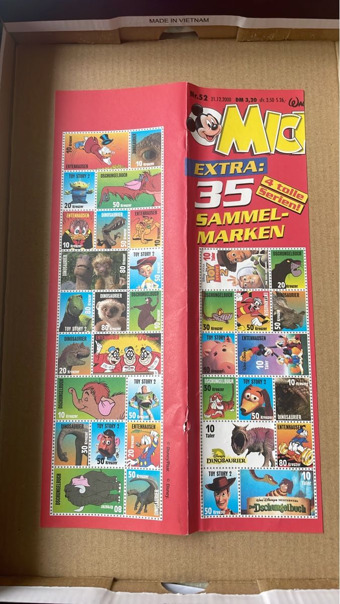 Autocollants: Disney Briefmarkensticker – Neuf (Voir description) à Therwil par rubininio