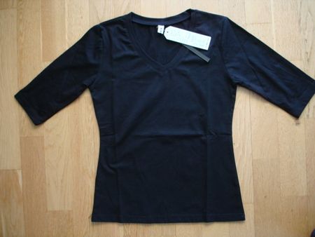 t-shirt schwarz gr. XS - NEU-