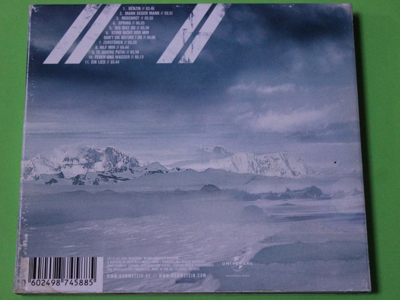 CDs: RAMMSTEIN - ROSENROT CD 2005 – Gebraucht aus Tübach von JamesStone 2