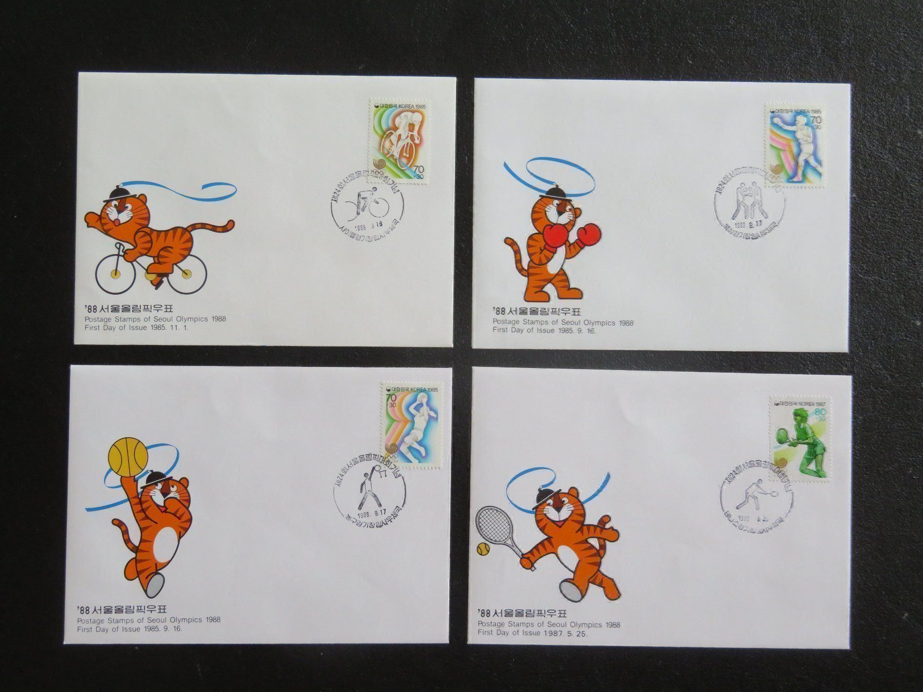 Tutti i francobolli: Olympiabriefe von Seoul 1988 – Nuovo (secondo la descrizione) da Lachen SZ venduto da peace0 3