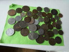 Italien ab uralt, Konvolut alte Münzen