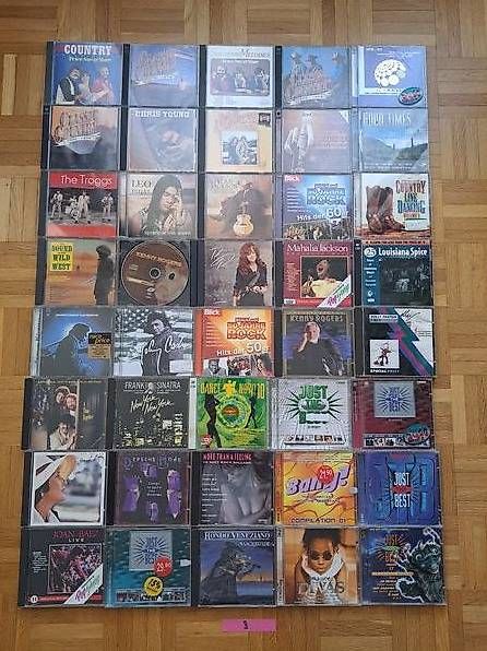CDs: CD Sammlung mit ca. 666 CD`s in 496 Hüllen – D'occasion à Wattwil par Coronet1 1