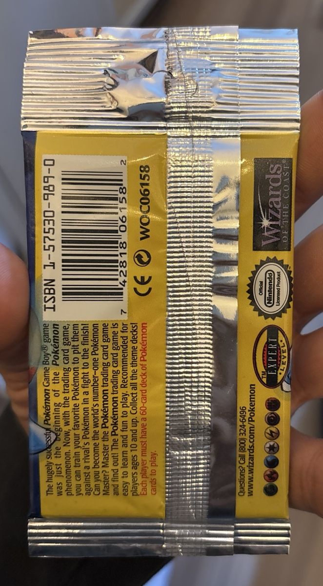 Cartoline: Original Pokemon Base Set Booster Pack - 1999 – Usato da Waldenburg venduto da Giuse12 3