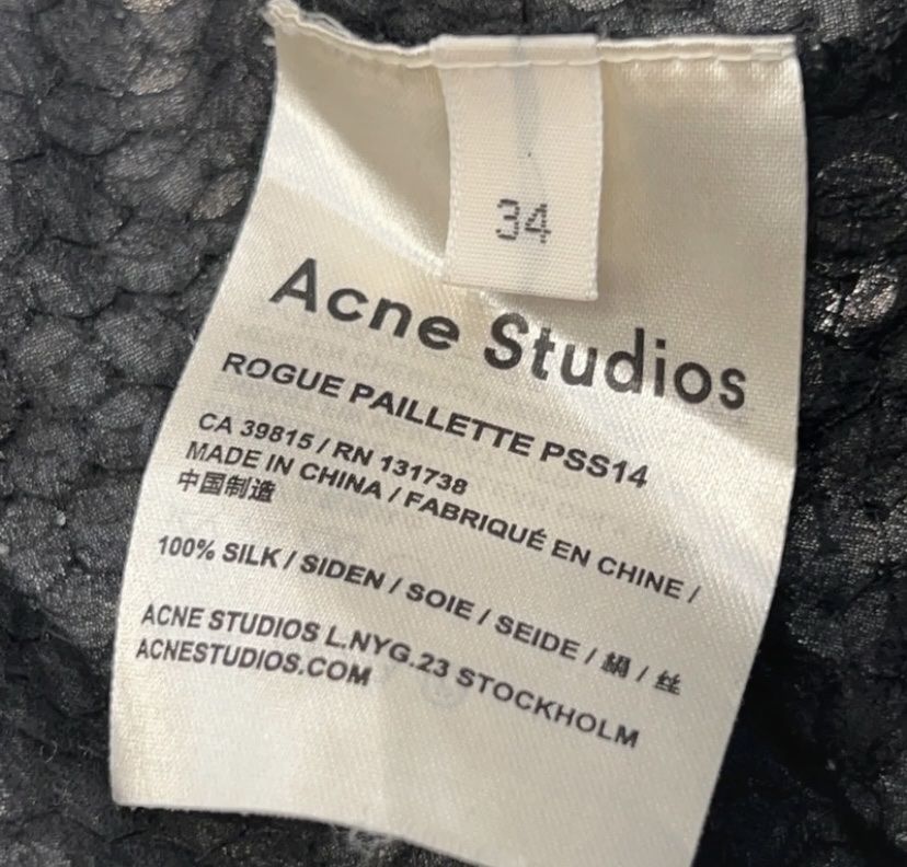 Acne Studios Blusen: Acne Studios Bluse Seide – Gebraucht aus Basel von joh_h96n 3