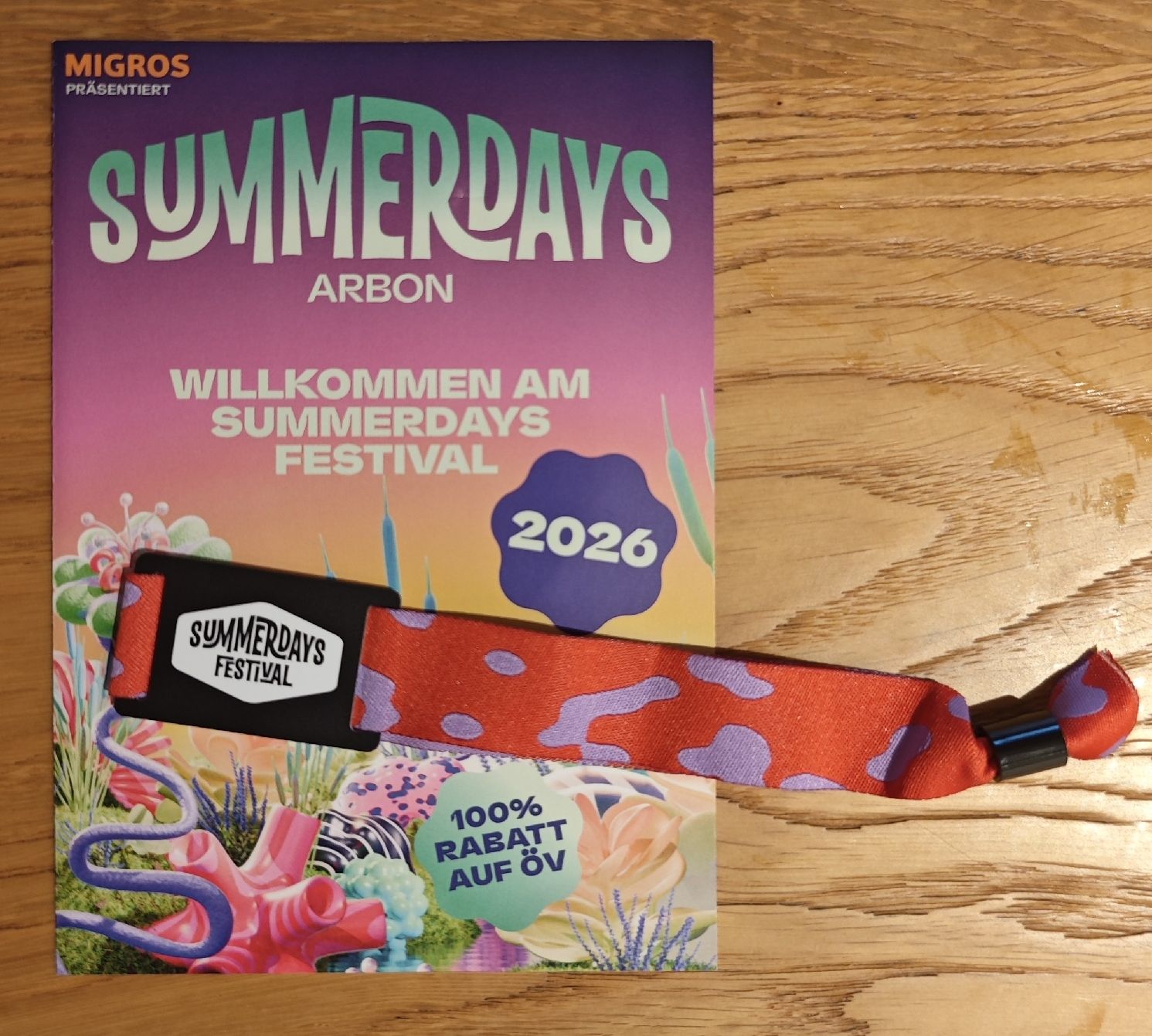 Tickets: Summerdays Arbon 1 Samstag Ticket – Neu und originalverpackt aus Wil SG von kol_f2ly