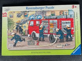 Ravensburger Puzzle Feuerwehrauto 15 Teile ab 3 Jahren