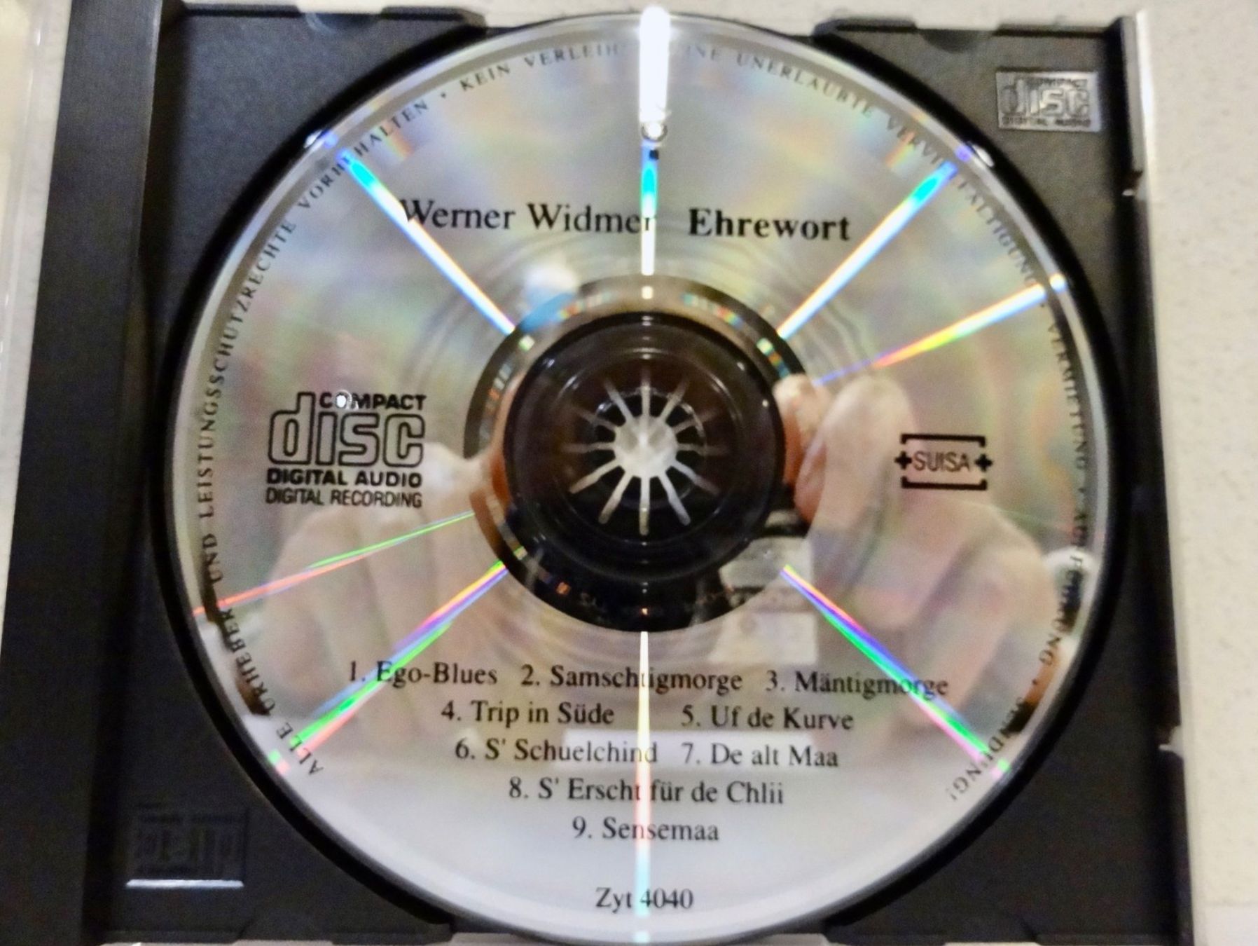 CDs: CD WERNER WIEDMER / EHREWORT - vergriffen – Neu (gemäss Beschreibung) aus Kerzers von djstarsky73 2