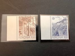 Färöer Europa  CEPT 1991 mit Erstag ʘ  (2286)