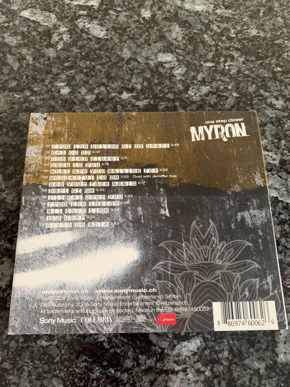 CD: Myron - One Step Closer CH Pop/Rock aus Basel – Usato da Bonstetten venduto da Moeriger 1