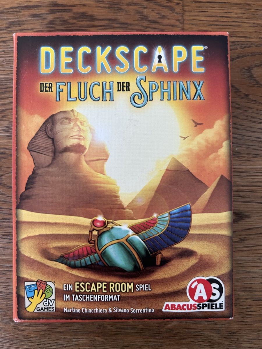 Giochi: Deckscape - Der Fluch der Sphinx, neuwertig, komplett – Nuovo (secondo la descrizione) da Wolhusen venduto da eve_m6cg