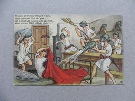 CH Humor Motiv Karte Miltär ca. 1925 Jos Schönenberger Nr.86