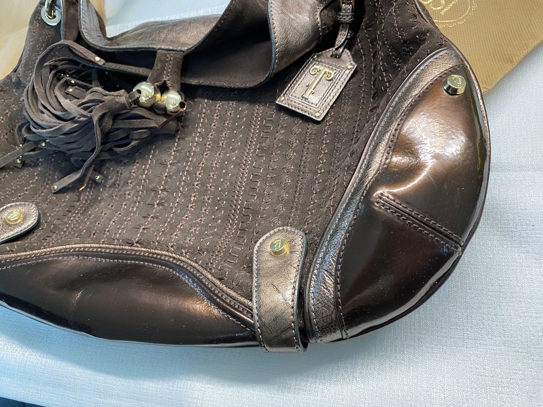 Silvio Tossi Taschen für Damen: Tasche Leder Silvio Tossi – Neu (gemäss Beschreibung) aus Hausen AG von corinne_g 2