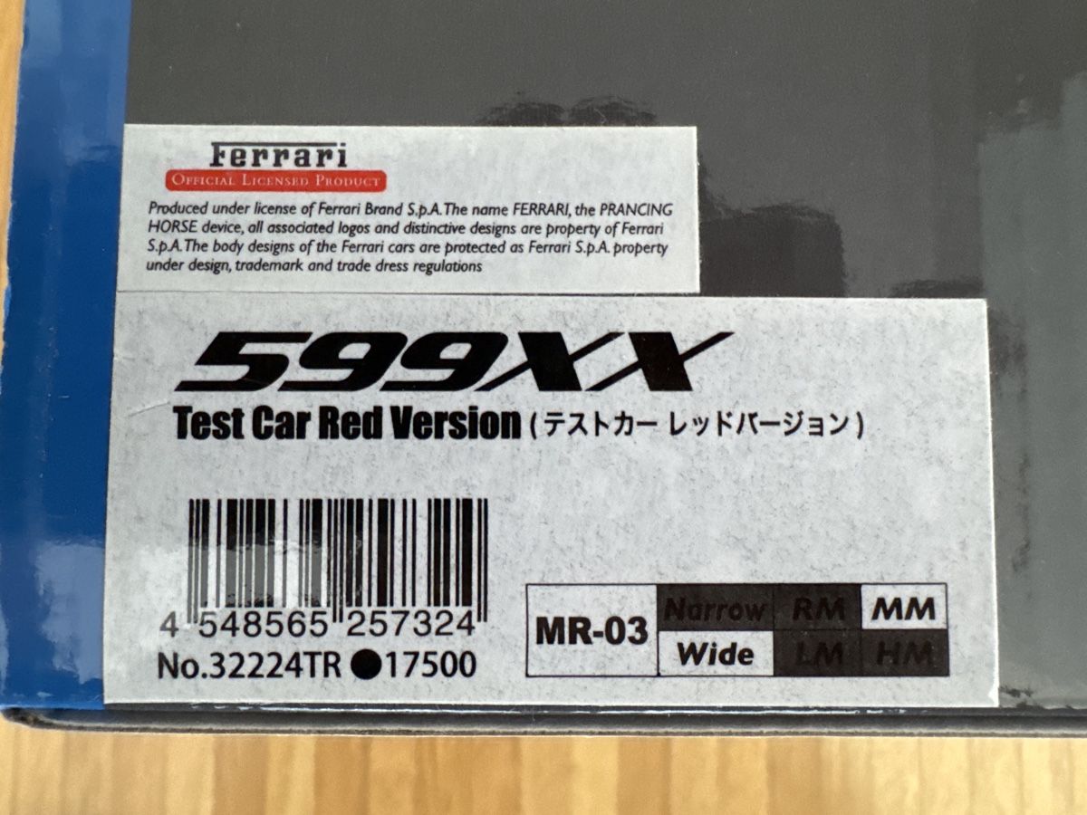 Kyosho Modellismo RC: Ferrari 599XX Test Car Red Version Kyosho Mini-Z – Nuovo e nell'imballaggio originale da Reinach BL venduto da Welli28 3