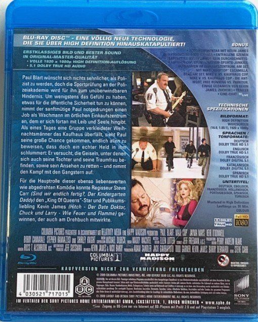 Der Kaufhaus Cop (bluray) Kevin James 🇩🇪 🇫🇷 🇬🇧 🇪🇸 Kaufen auf Ricardo