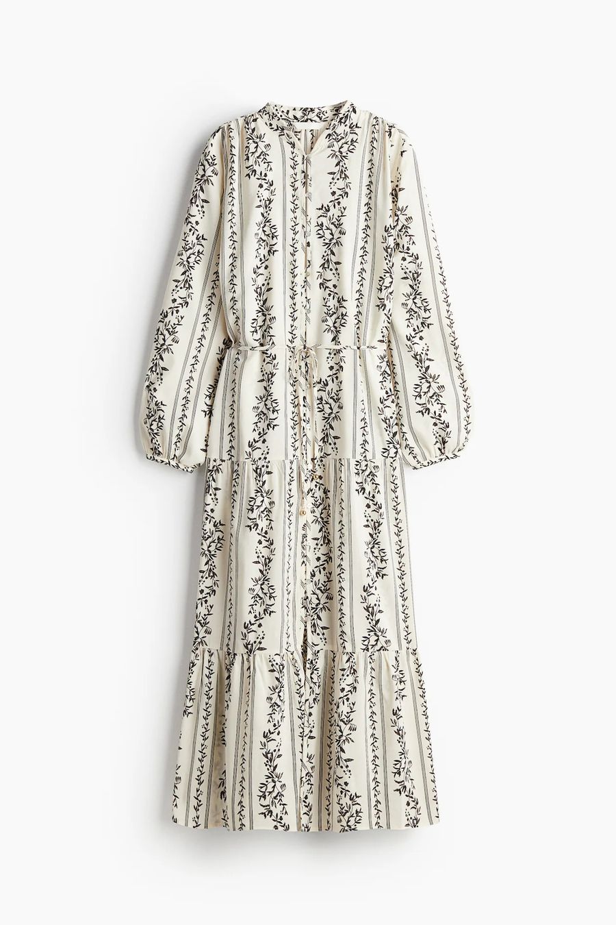 H&M Vestiti: Luftiges H&M Maxikleid mit Muster, Grösse M – Usato da Wädenswil venduto da coconut1289 6