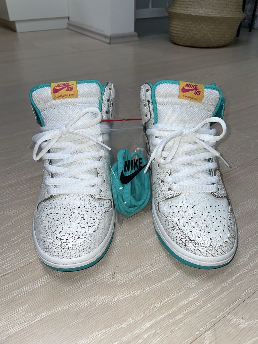 Nike Herrenschuhe: Nike Dunk High Flamingo US9 Sample – Neu und originalverpackt aus Watt von lou_m5tq