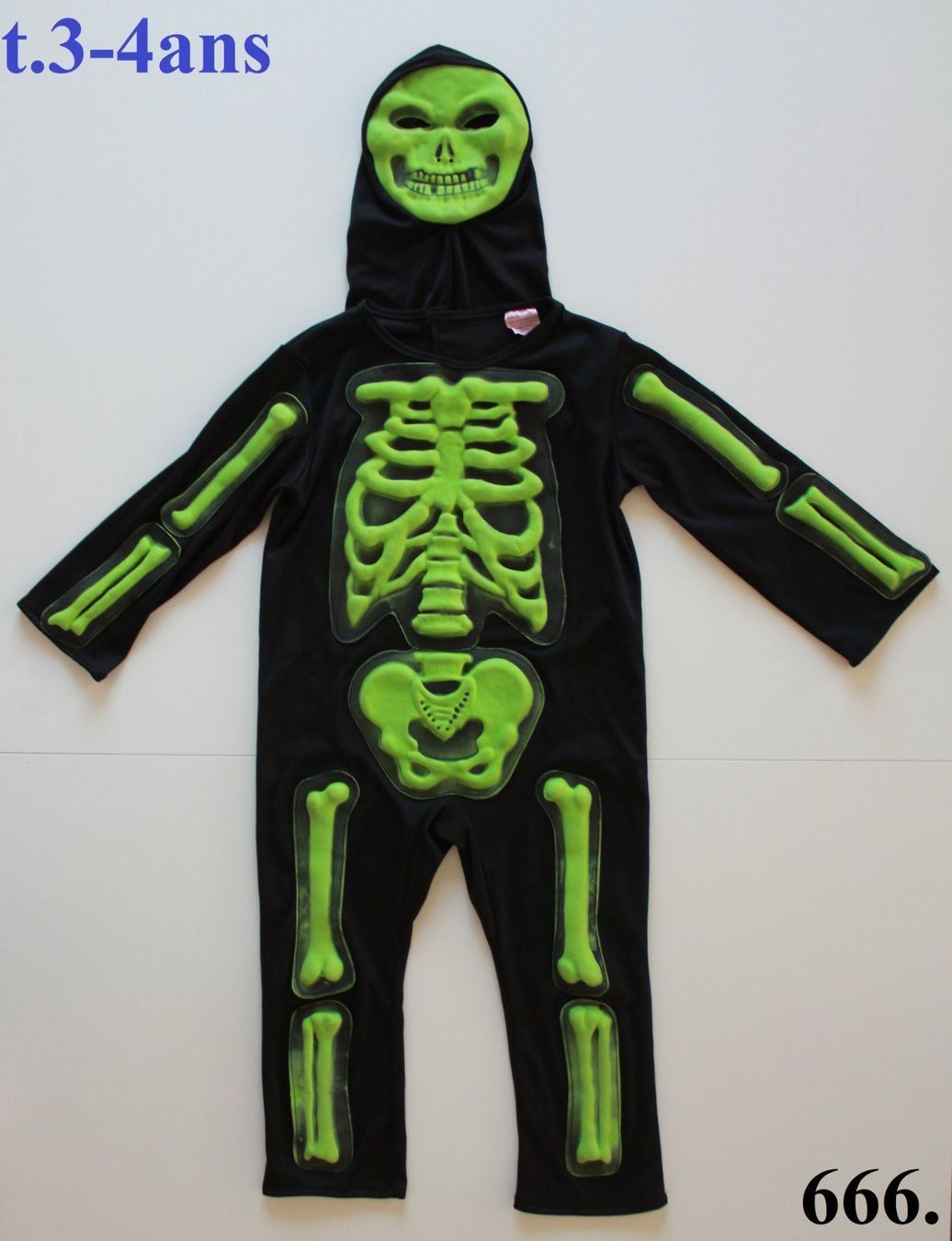 Costumi: Costume squelette / Skelett t. 3 - 4 ans – Usato da Peseux venduto da CoolShoping
