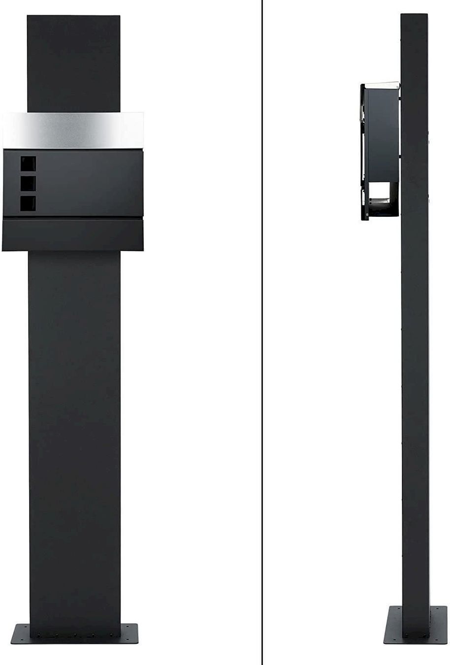 Sonstiges für Haushalt & Wohnen: Standbriefkasten anthrazit/silber – Neu und originalverpackt aus Bottighofen von zaap 2