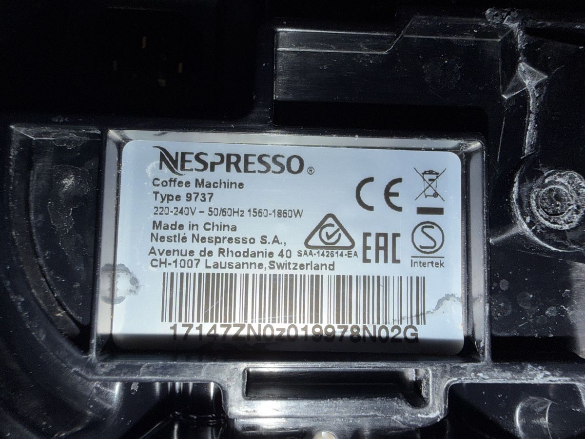 Nespresso Kaffeemaschinen & Espressomaschinen: Nespresso Kaffeemaschine Zenius – Defekt aus Aesch BL von Hansi10 3