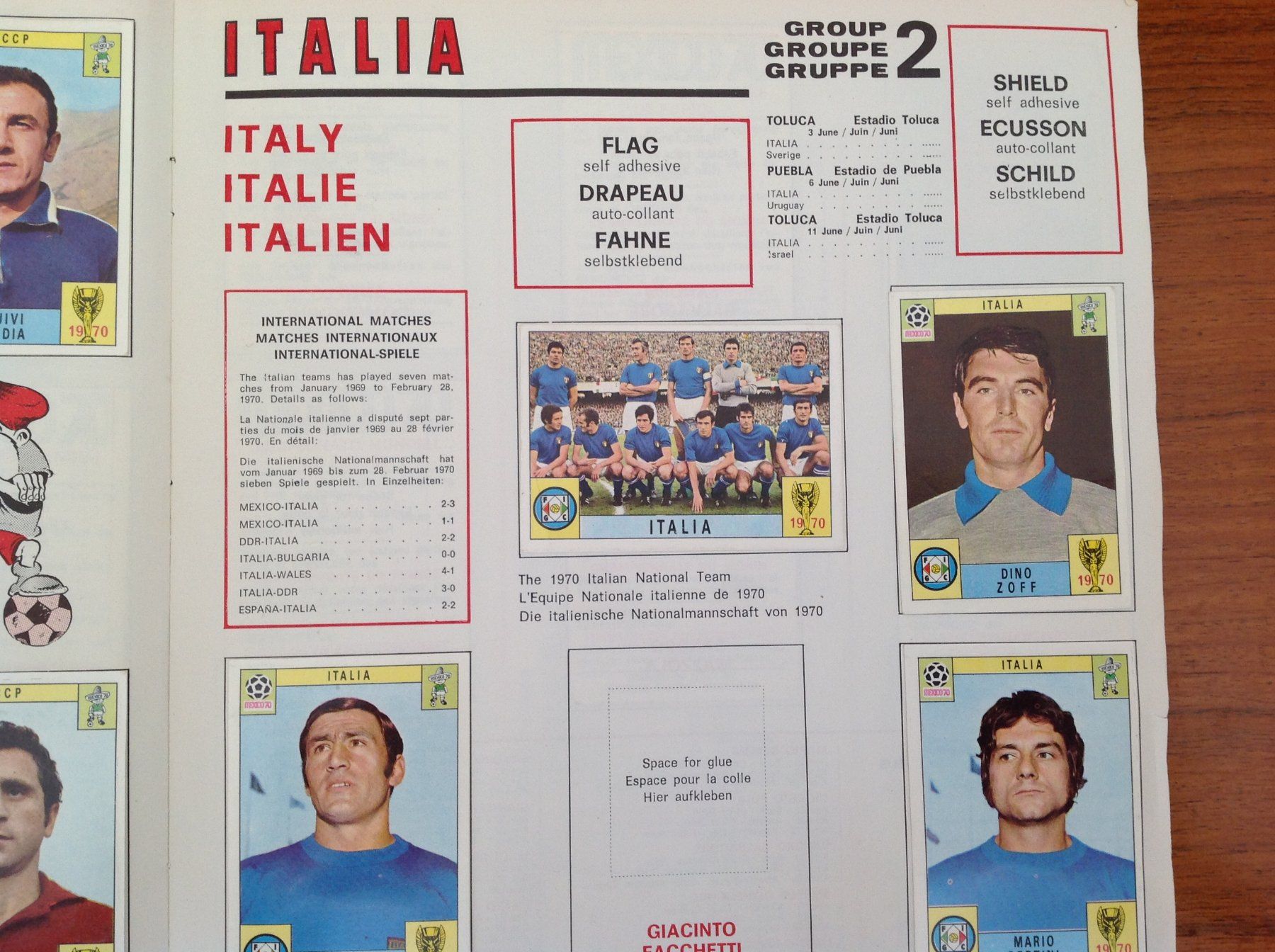 Panini Carte collezionabili: foot mundial WM Mexico 70 - Album Panini – Usato da Vuiteboeuf venduto da broticaire 5
