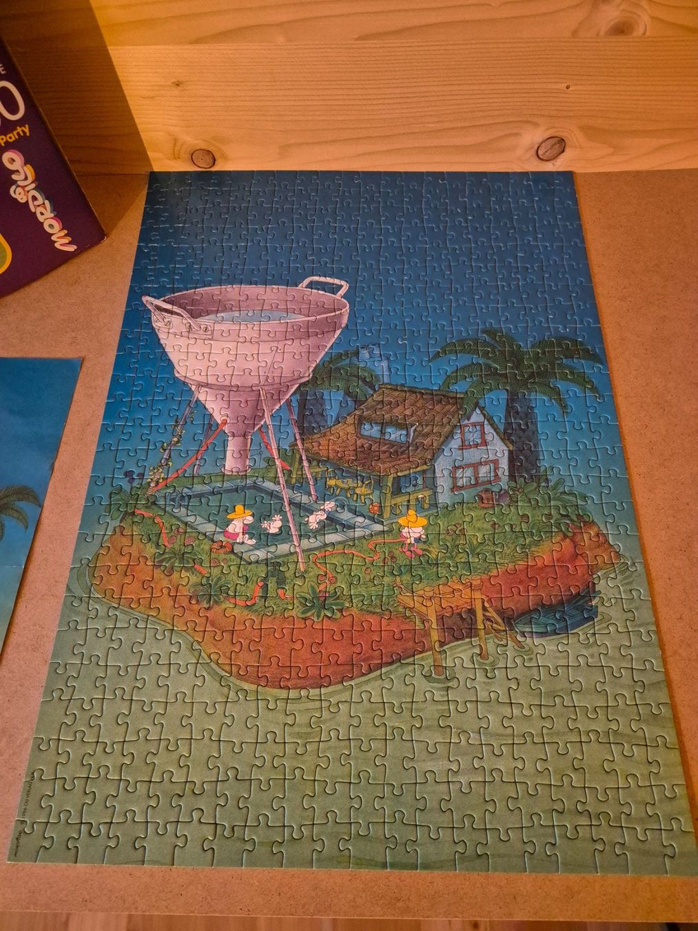 Heye Puzzle: Mordillo Puzzle "Pool Party" 500 Teile – Usato da Wernetshausen venduto da cmmj2022 1