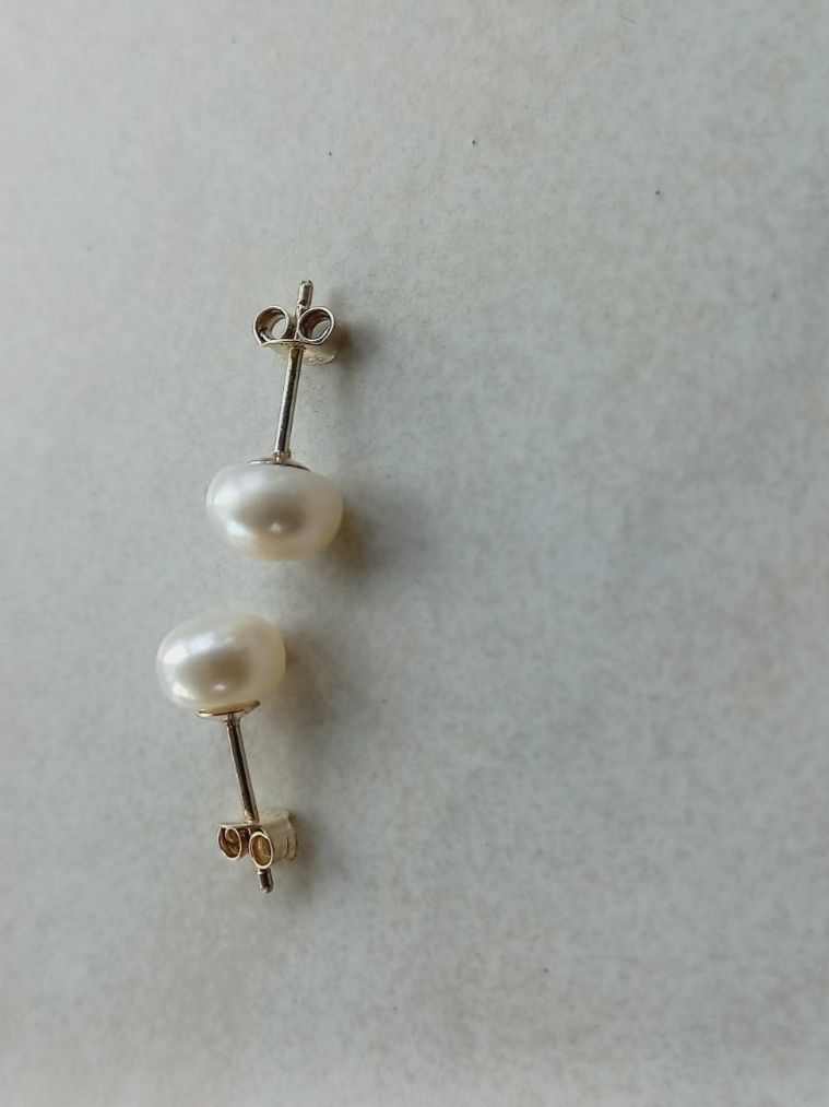 Boucles d'oreille: Perlen Ohrstecker Silber 925 – Neuf avec emballage d'origine à Winistorf par acreativ2 1