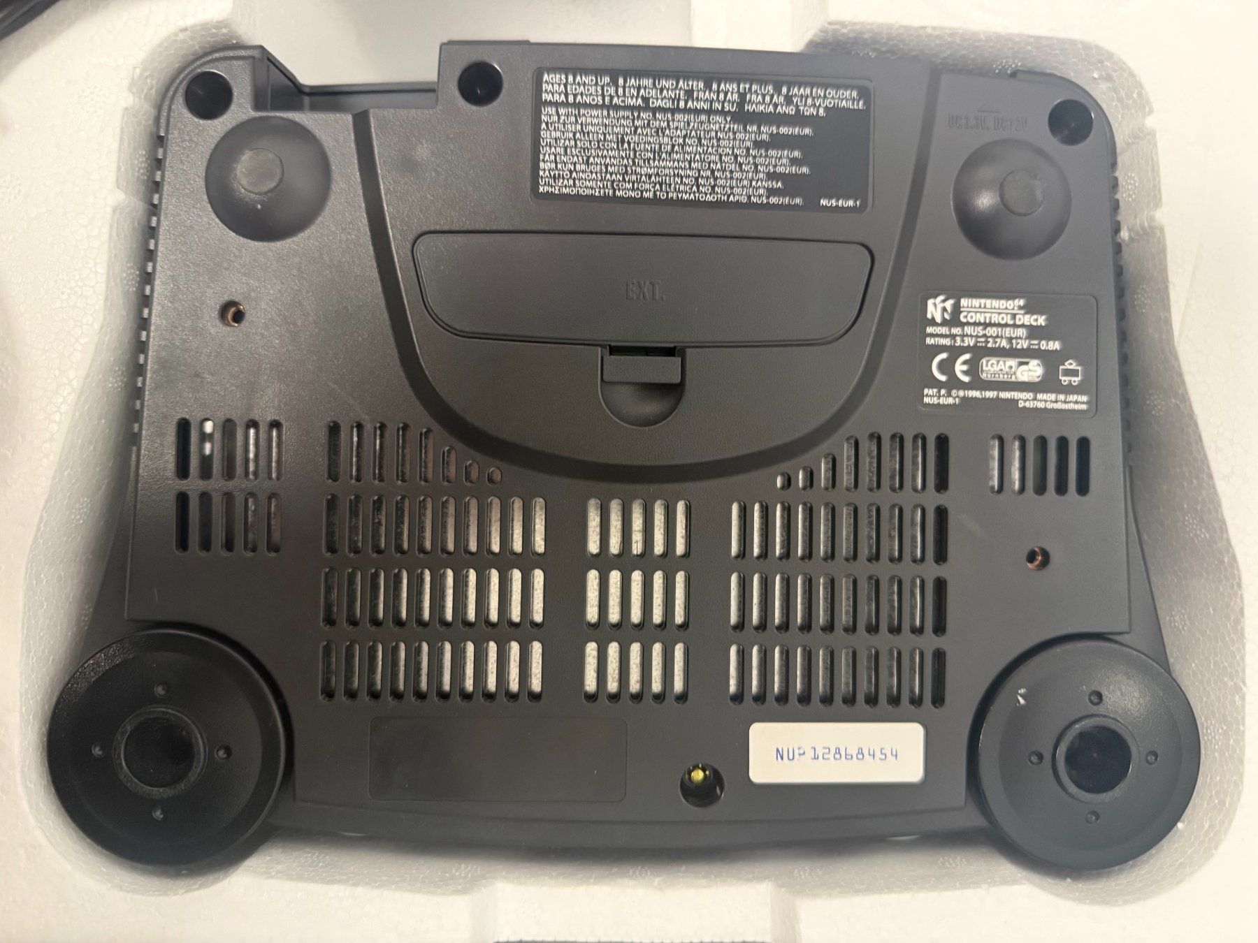 Nintendo Console: Console Nintendo 64 en boîte – Usato da Pont-de-la-Morge venduto da Darfal 3